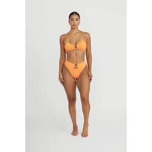 NEW Riot Swim Pyla Bikini Set in Citrus Size Small